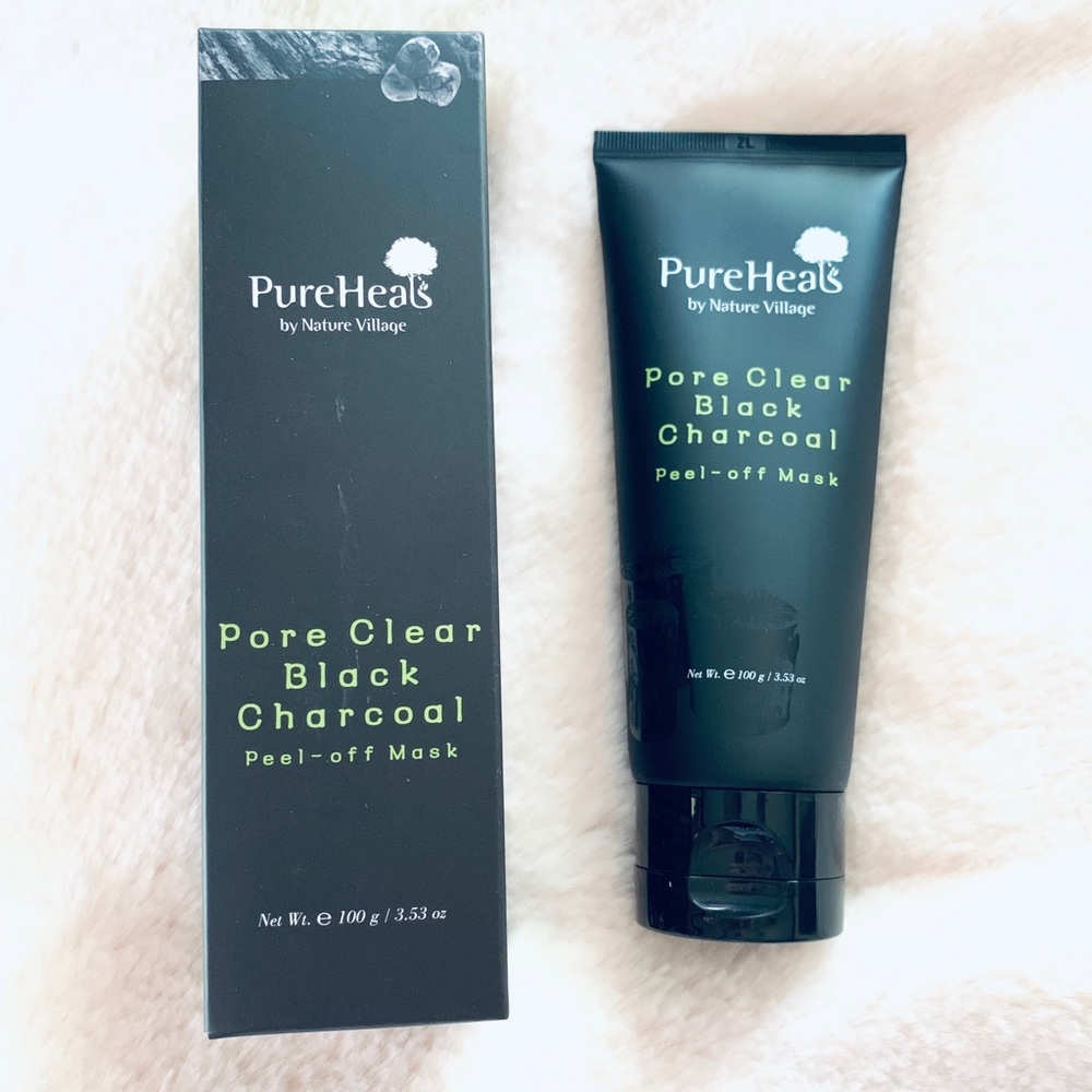 PUREHEALS Pore Clear Black Charcoal Peel-off Mask